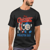 Hey Chicago Whadya sagen Baseball und Hot Dog 4. T-Shirt (Vorderseite)