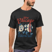 Hey Chicago Whadya Say Hot Dog Baseball Graphic T-Shirt (Vorderseite)