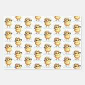 Hey Chickadee! - Osterküken Geschenkpapier Set (Vorderseite)