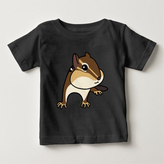 Hey Chippy! Chipmunk ヘ ピ リス 子シTmessen. Baby T-shirt (Vorderseite)