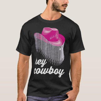 Hey Cowboy Funny Cowgirl Hat T-Shirt