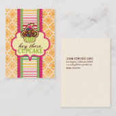Hey, Cupcake 2 Chubby Visitenkarten Visitenkarte (Vorne/Hinten)