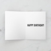 HEY CUPCAKE GEBURTSTAGSKARTEN KARTE (Innenseite)