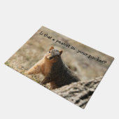 Hey, da Badematte Fußmatte (Schrägansicht)