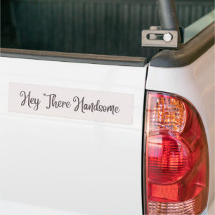 Hey da Handsome Good Karma Autoaufkleber