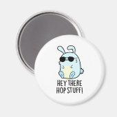 Hey da Hop Stuff Funny Hot Rabbit Pub Magnet (Vorderseite/Rückseite)