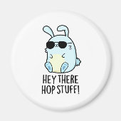 Hey da Hop Stuff Funny Hot Rabbit Pub Magnet (Vorne)