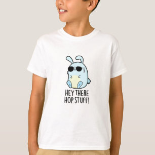 Hey da Hop Stuff Funny Hot Rabbit Pub T-Shirt