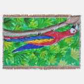 Hey, da ist ein Scarlet-Ara in diesem Baum! Decke (Vorderseite)