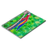 Hey, da ist ein Scarlet-Ara in diesem Baum! Notizblock (Linke Seite)