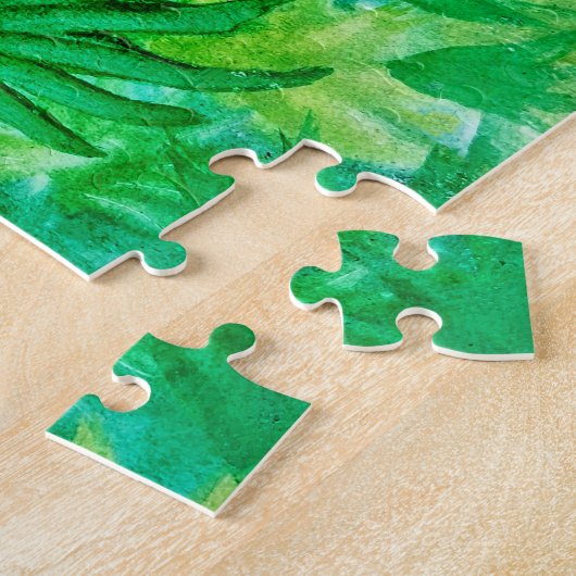 Hey, da ist ein Scarlet-Ara in diesem Baum! Puzzle (Seite)