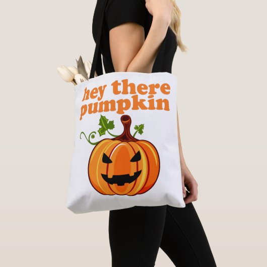 Hey da Kürbishalloween-Tasche Tasche (Von Nahem)