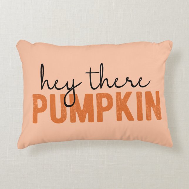Hey da Pumpkin Fall Pillow Dekokissen (Vorderseite)