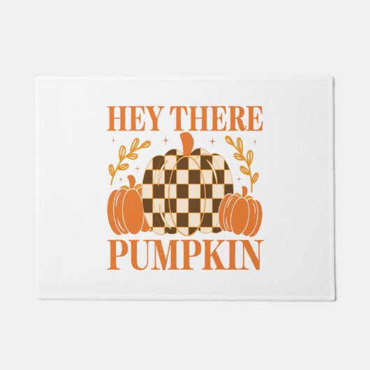 Hey Da Pumpkin Fußmatte (Vorderseite)