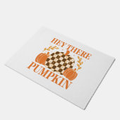 Hey Da Pumpkin Fußmatte (Schrägansicht)