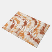 Hey Da Pumpkin | Herbstliche Gefärbte Krawatte Fußmatte (Schrägansicht)