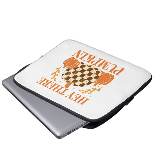 Hey Da Pumpkin Laptopschutzhülle (Vorne Knopf)