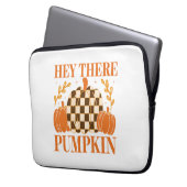 Hey Da Pumpkin Laptopschutzhülle (Vorderseite Links)