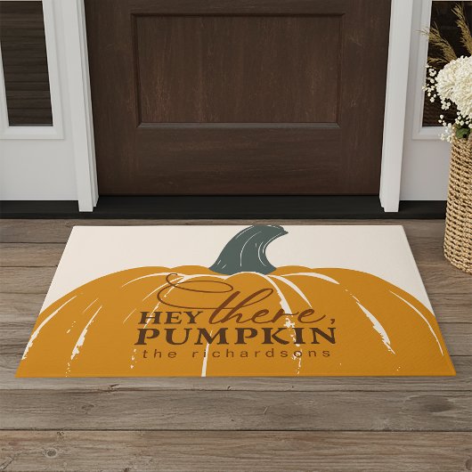 Hey da Pumpkin Personalisiert Fall Fußmatte