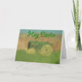 Hey Darlin Karte (Vorderseite)
