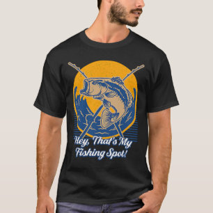 Hey, das ist mein Angelplatz Introvertierte Seen A T-Shirt