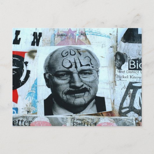 Hey Dick, Got Öl? Postkarte (Vorderseite)
