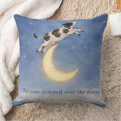 Hey Diddle Diddle Cow Over the Moon Pillow Kissen (Decke)