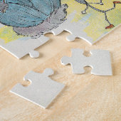 Hey Diddle Diddle die Katze und den Fiddle Rhyme Puzzle (Seite)