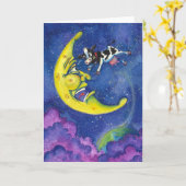 Hey Diddle Diddle.... Karte (Gelbe Blume)