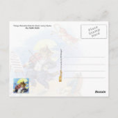Hey Diddle Diddle Kinderreim Postkarte (Rückseite)