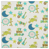 Hey Diddle Diddle Kinderreim Stoff (Muster)
