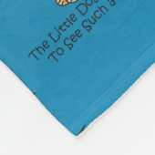 Hey Diddle, Diddle Kinderzimmer Rhyme Fleecedecke (Ecke)