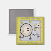 Hey Diddle Diddle, Kinderzimmer Rhyme Magnet (Vorderseite/Rückseite)