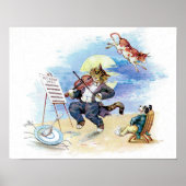 Hey, Diddle Diddle Kinderzimmer Rhyme Poster (Vorne)