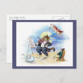 Hey, Diddle Diddle Kinderzimmer Rhyme Postkarte (Vorne/Hinten)