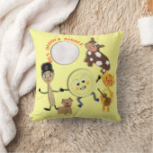 Hey Diddle Diddle Niedlich Kinderzimmer Rhyme Them Kissen (Decke)