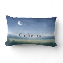 Hey Diddle Diddle Nursery Rhyme Lumbar Pillow