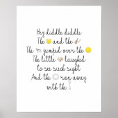 Hey Diddle Diddle Poster (Vorne)