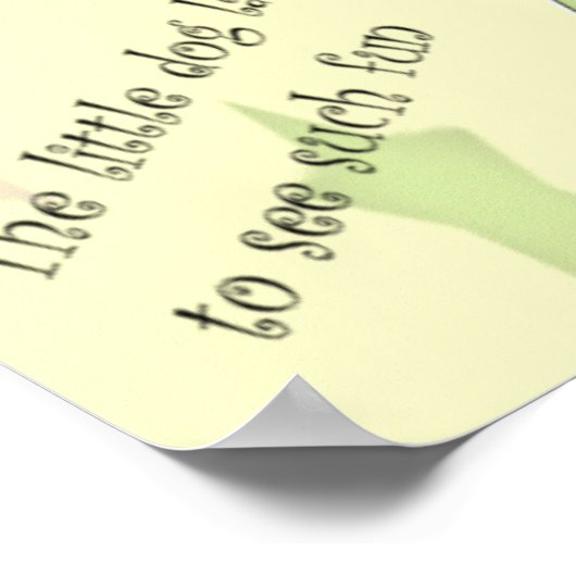 Hey Diddle Diddle - Poster (Ecke)