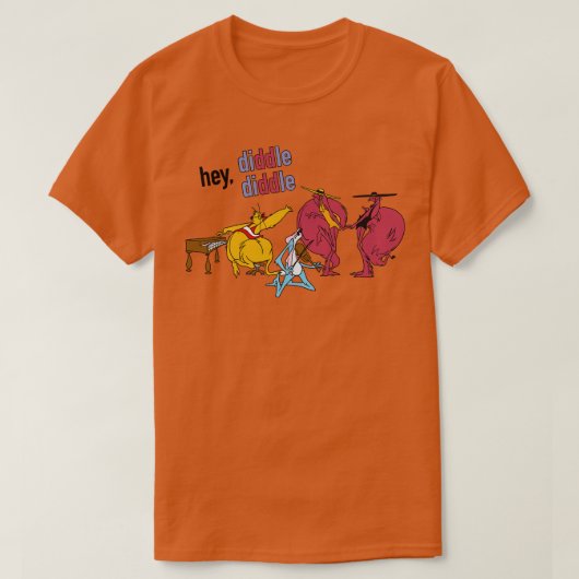 Hey Diddle Diddle T-Shirt (Design vorne)