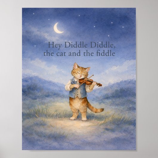 Hey Diddle Diddle – The Cat and the Fiddle   Poster (Vorne)