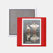 Hey, die Grüße der Saison! Magnet (Vorderseite/Rückseite)