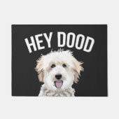 Hey Dood, goldendoodle lustig Fußmatte (Vorderseite)
