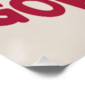 Hey, dort herrlich - Fun Cat mit Sonnenbrille Post Poster (Ecke)