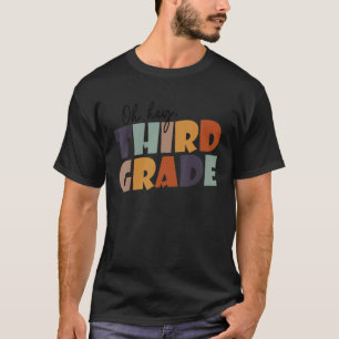 Hey, dritter Schulabschluss für Lehrerstuhl T-Shirt
