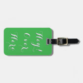 Hey drüben Reisezubehör Gepäckmarke Gepäckanhänger (Vorderseite horizontal)