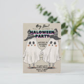 Hey, du bist eingeladen zwischen Postkarte (Stehend Vorderseite)