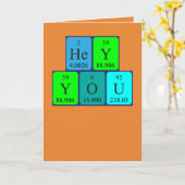 Hey, du Geburtstagskarte 2 Karte (Gelbe Blume)