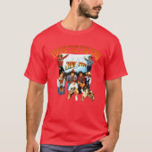 Hey Dude Bar None Ranch Retro 90s Cast Tribute T-Shirt (Vorderseite)