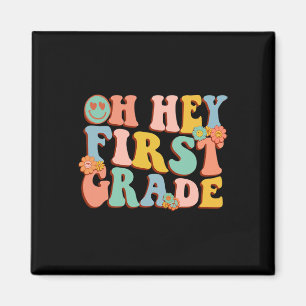 Hey, erste Klasse zurück zur Schule 1. Klasse Lehr Magnet